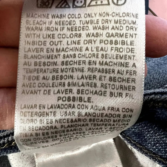 Levis Signature Modern Bootcut Jeans Size 8 - Picture 7 of 10